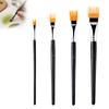 4PCS Art Grainer Brush Comb Set, Artist Acrylic Paint Brush Comb Set, Small Nylon Bristles Painting Brushes For Acrylic, Oil And Watercolor