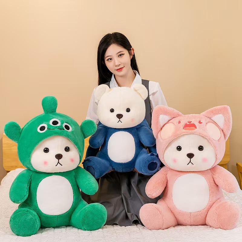 Adorable Transforming Bear Plush Toy for Kids