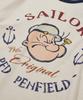 PENFIELD Vintage Series Sailor Engraved Ringer Short Sleeve T-Shirt Ivory_Fs2Kt42U