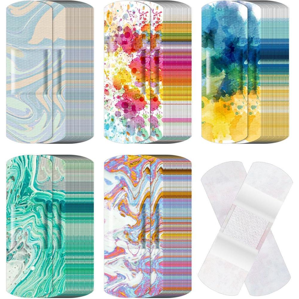 

Несколько стилей PE водонепроницаемый дышащий мультяшный пластырь для детей милый мультяшный липкий цветной эластичный пластырь 10pcs