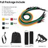 Resistance Band Set with Door Anchor,Exercise Bands,Handles,Handbag,Thigh Band And Ankle Strap,for Yoga,Pilates,Fitness Training 3