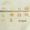 Personalized Zodiac Constellation Alloy Pendant Necklace Set