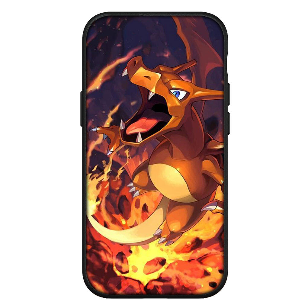 Cover for iPhone 17 16 15 Xiaomi Poco Redmi Note 14 13 12 11 Pro Max X 9 16e Samsung Galaxy S25 S24 S23 OPPO Huawei Cartoon Charmander Phone Case