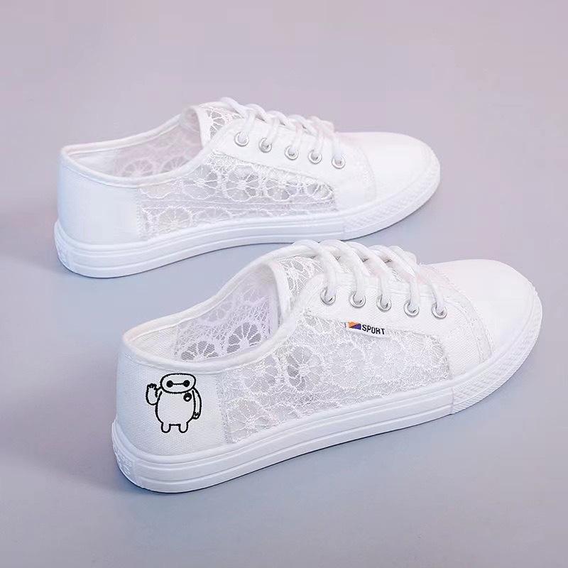 Sports shoes New summer mesh shoes Breathable mesh casual single shoes Running shoes