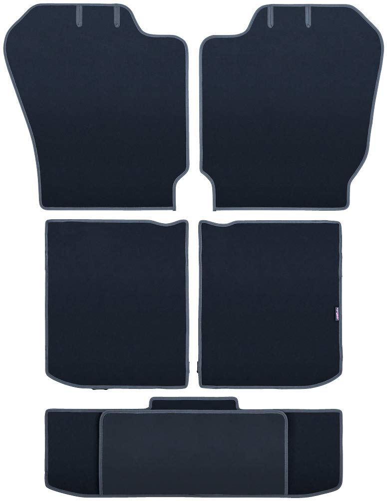 Levolva Luggage Cover Luggage Mat with Bumper Cover for Daihatsu Tanto and Tanto Custom Trunk Trunk Floor Accessory - Waterproof, Stain-Resistant