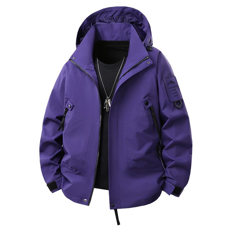 Men's Trendy Hooded Multi-Functional Spring/Autumn Jacket - Outdoor Casual Mountaineering Workwear