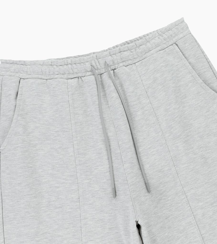 Weideun Og String Wide Pants Melange Grey