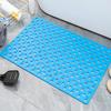 Slip Anti Mould Rubber Anti Slip Bath Mat With Drain Holes Machine Washable Antibacterial Resistant Shower Mat For Shower Or Tub