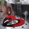 Halloween Cartoon Faux Cashmere Carpet Water-Absorbing Bathroom Non-Slip Mat For Home Decoration