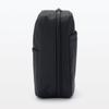 MUJI Nylon Makeup 16 x 14 x 6 83458270 Pouch, Black, Approx. cm,
