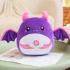 Bat Purple Cartoon Dumpling Plush Toy Cute Girl Children Halloween Doll Gift