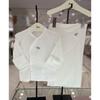 ETTOI Baby Bodysuit X Swaddling Set  07t084401s1 