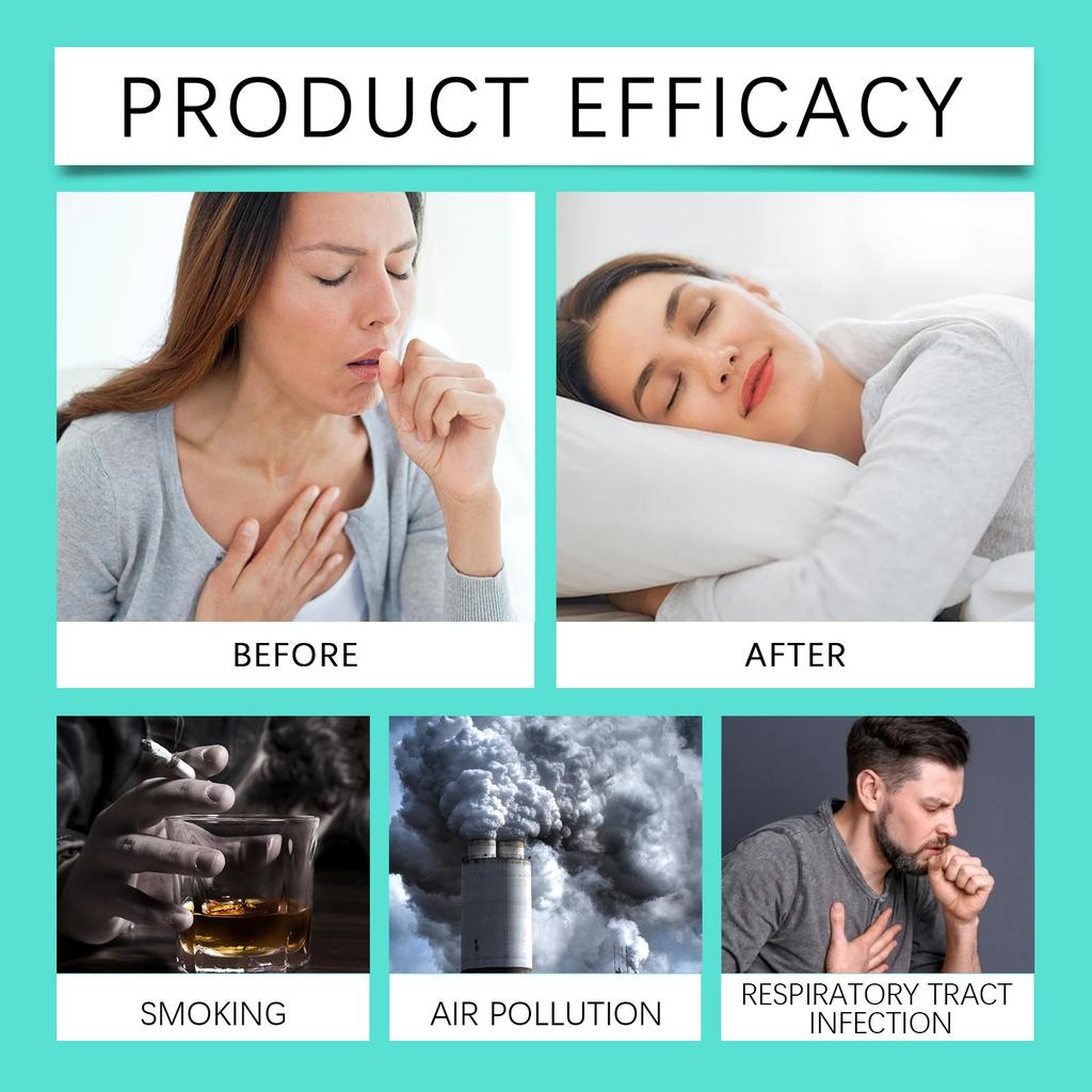 Bastão de Cuidados Corporais Herbais Ximonth para Reparar o Tecido Pulmonar, Limpar o Catarro das Vias Aéreas e Nutrir o Corpo