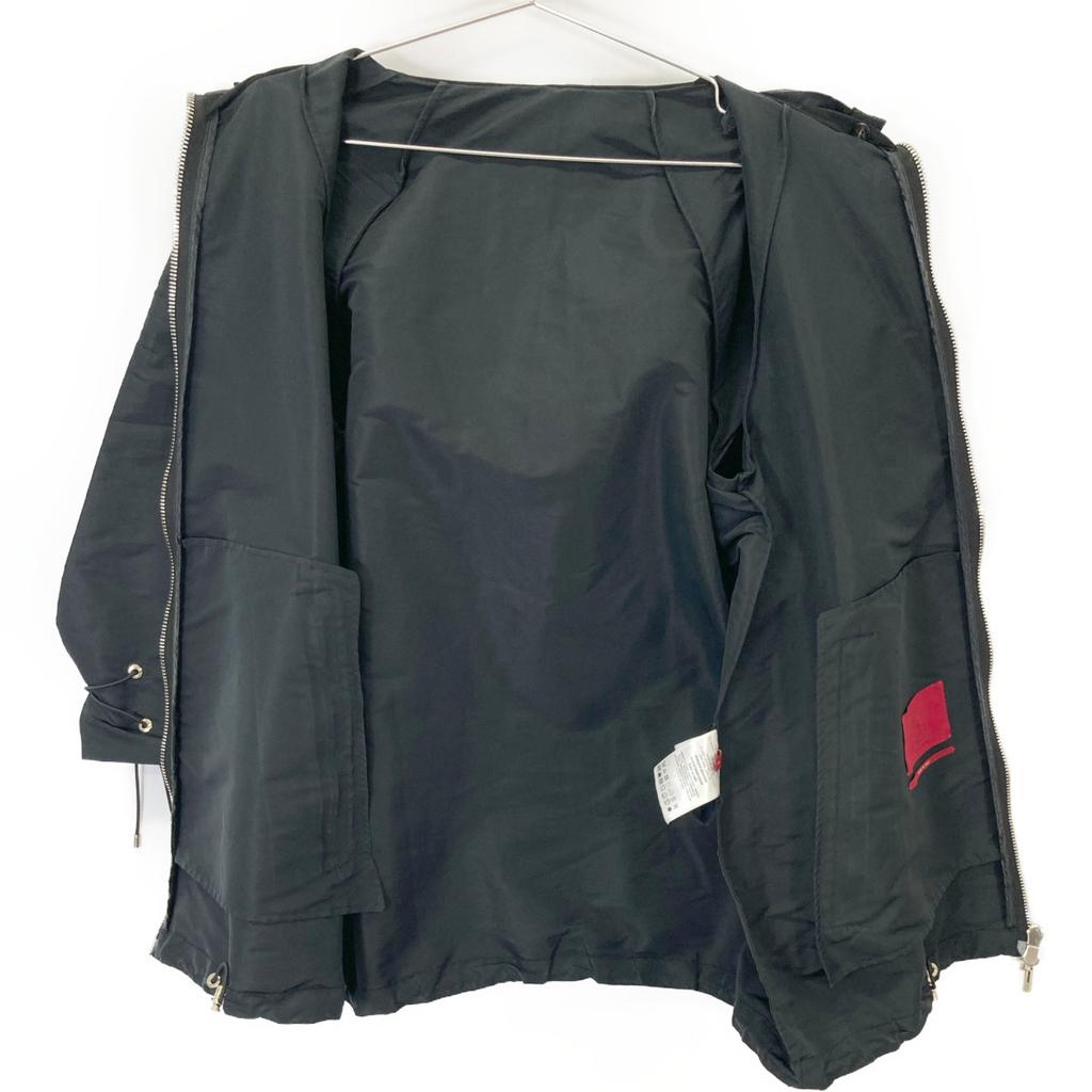 Moncler MONIQUE GIUBBOTTO Hardware Logo Hooded Nylon Jacket Jacket 1 blackUsed