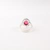 Pink Rubellite Gemstone 925 Stamped Silver Jewelry Handcrafted Ring Gift For Her RR-9-11