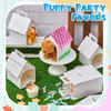 Blank Paper Gift Boxes Miniature Boxes Dog House Shaped Boxes Treat Gift Boxes  Home Decor