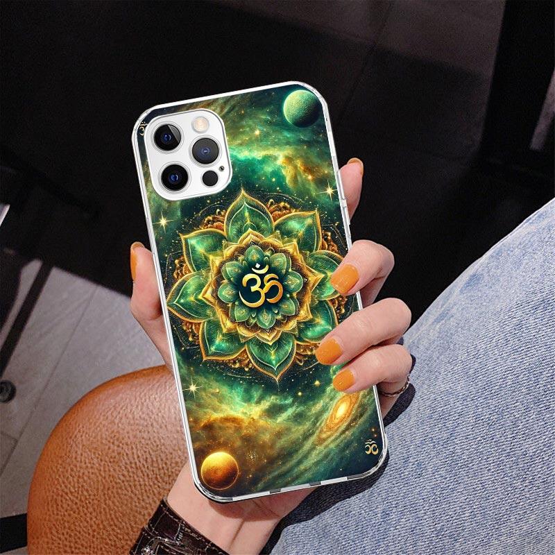 Mandala Chakra Insist Yoga Phnoe Case for Iphone 17 Air 16 16E 11 12 13 Mini 14 Plus 15 Pro Max 7 8 + SE 2020 Phone Cover Coque