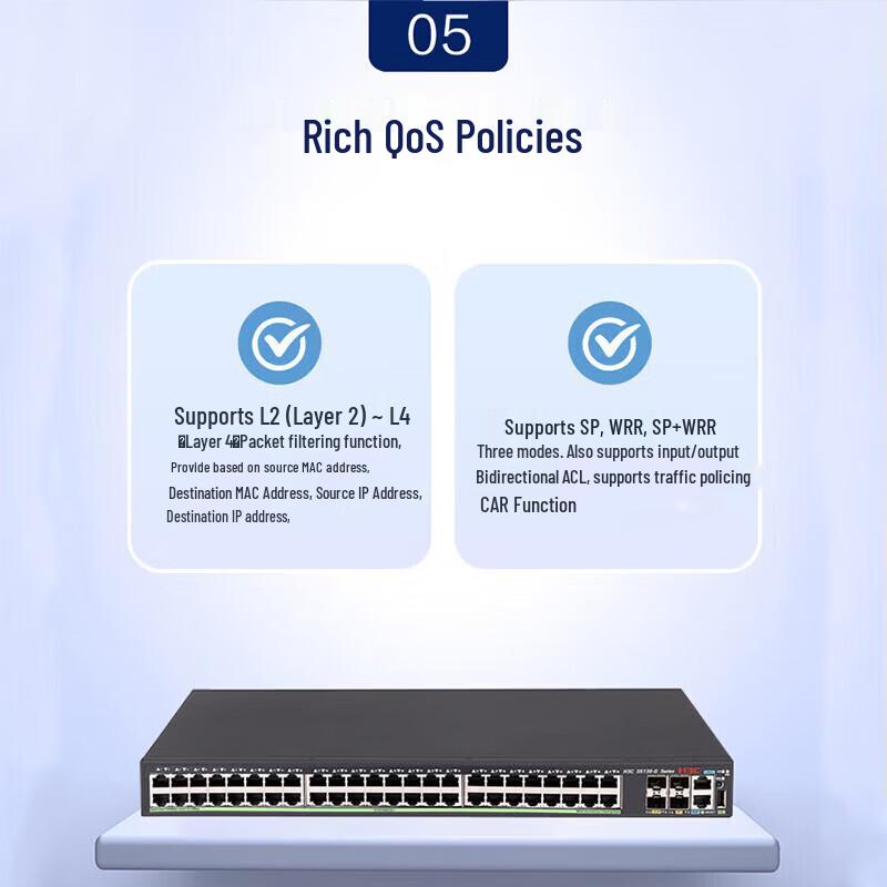 H3C S5130S-52MS-EI-G Managed 10G Ethernet Switch