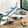 Space Passenger Aircraft Building Blocks City Cargo Plane Construction Model Kids Educational Toys Gift for Boys and Girls