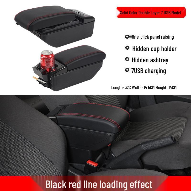 Old Hongguang Car Armrest Box Interior Accessories