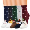 Women Cartoon Bear Dog Penguin 3D Female Socks