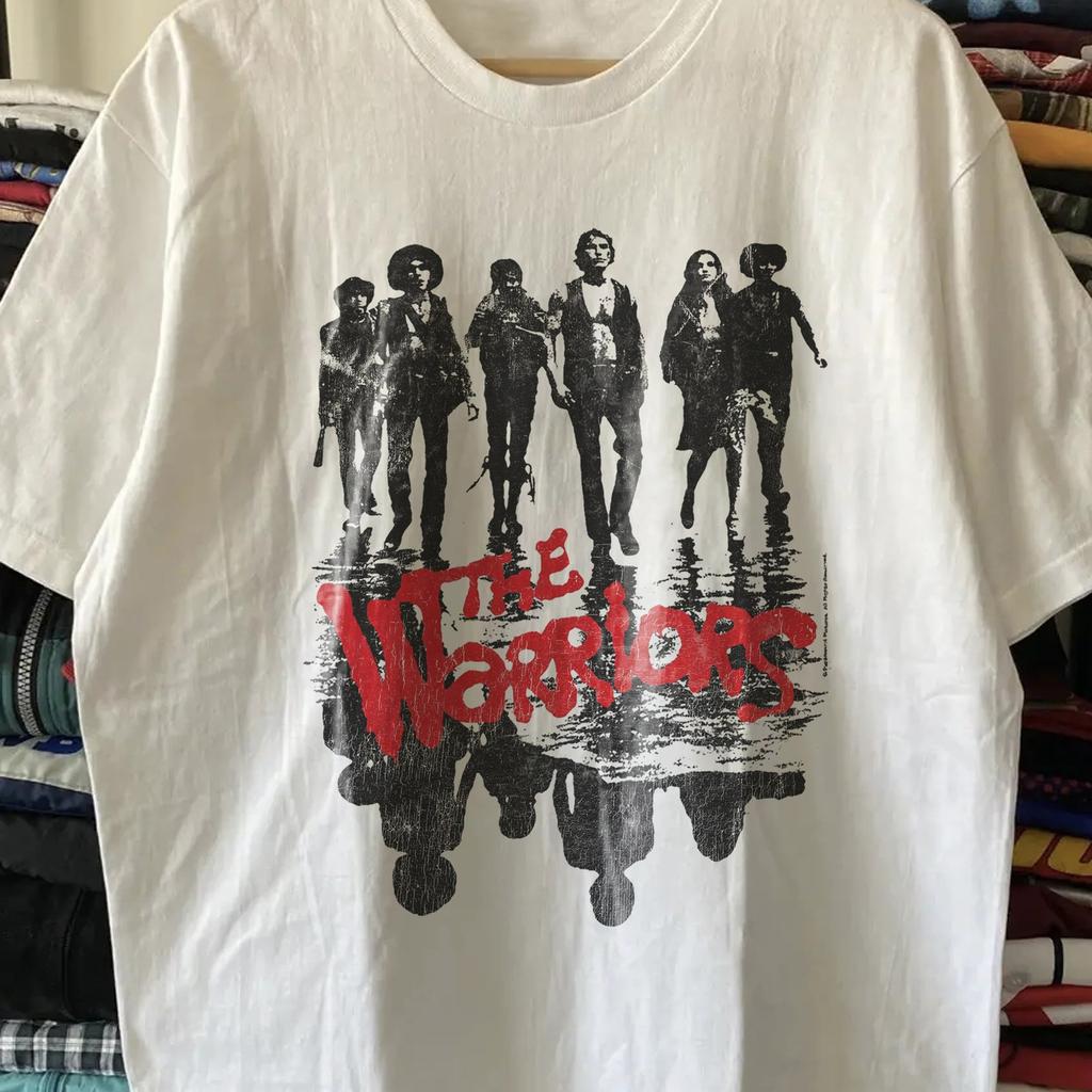 Late 90s The Warriors Aged T-Shirt White XL