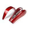 2x Red Carbon Fiber Car Central Gear Shift Handle Cover For Cayenne 04 05 06 07