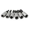 1 st Sexkantsskruvmejselbits 1/4 tum Drivuttag Spärrnyckeladapter Handverktyg Handverktyg H3 H4 H5 H6 H7 H8