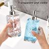 Luxury Press Soap Dispenser Soap Bottle for Shower Gel Container Shampoo Bottle Kitchen Soap Bottle Bathroom Accessories 1PC