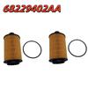 1/2/4Pcs 68229402AA Diesel Oil Filter For Chrysler Ram1500 2014-2018/Jeep Grand Cherokee WK2 2014- 2987cc 3.0L V6 68109834AA