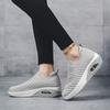 Women Slip on Walking Shoes Women Black Pink Blue Grey Sneakers Elevator Platform Socks Shoes Women's Orthopedic Casual Shoes Plus Size 42