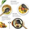 Silicone Kitchen Utensil Set With Wooden Handles For Nonstick Cooking And Heat Resistance