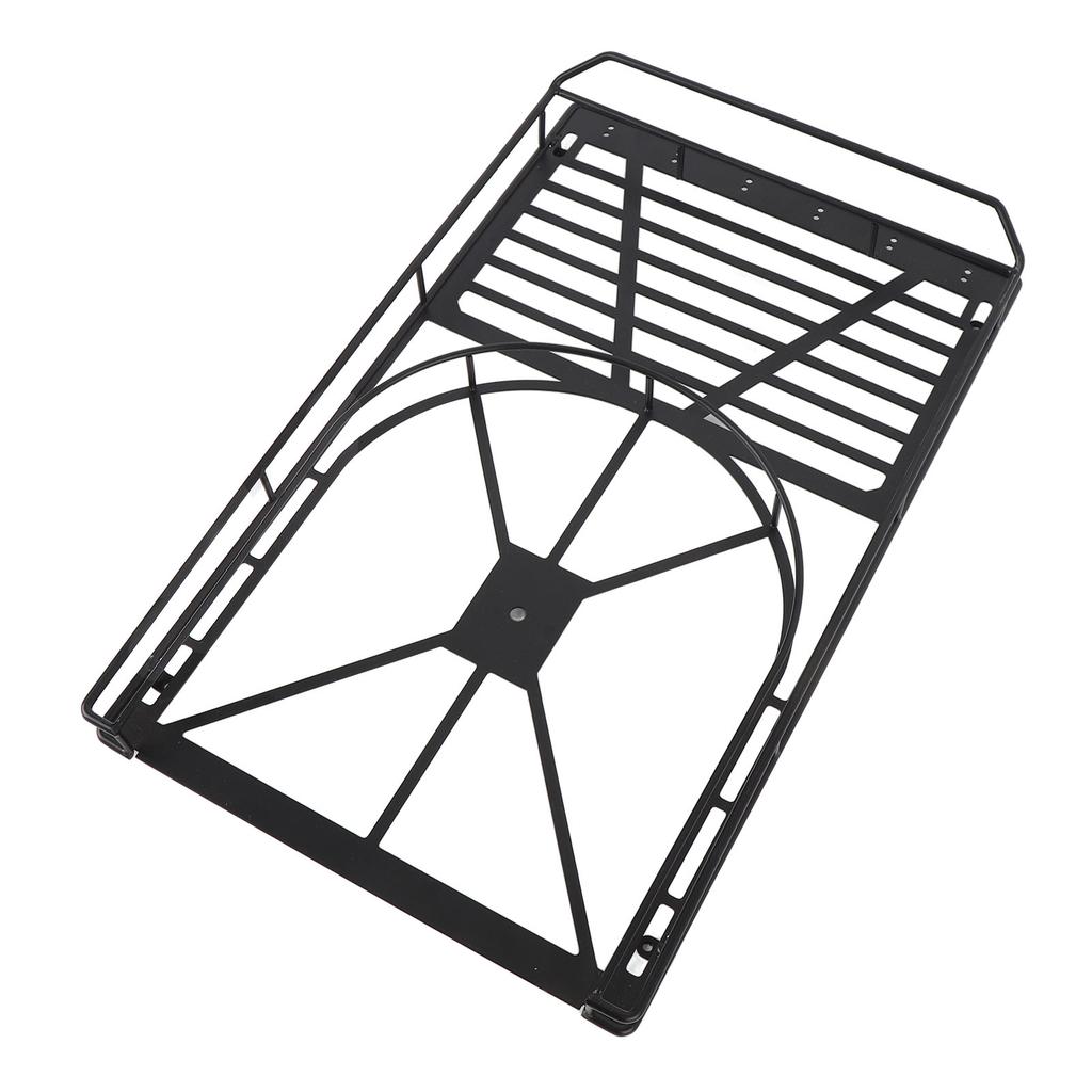 RC Car Roof Luggage Rack Metal Stylish Look Roof Luggage Carrier Tray for Axial SCX6 1/6 RC Car