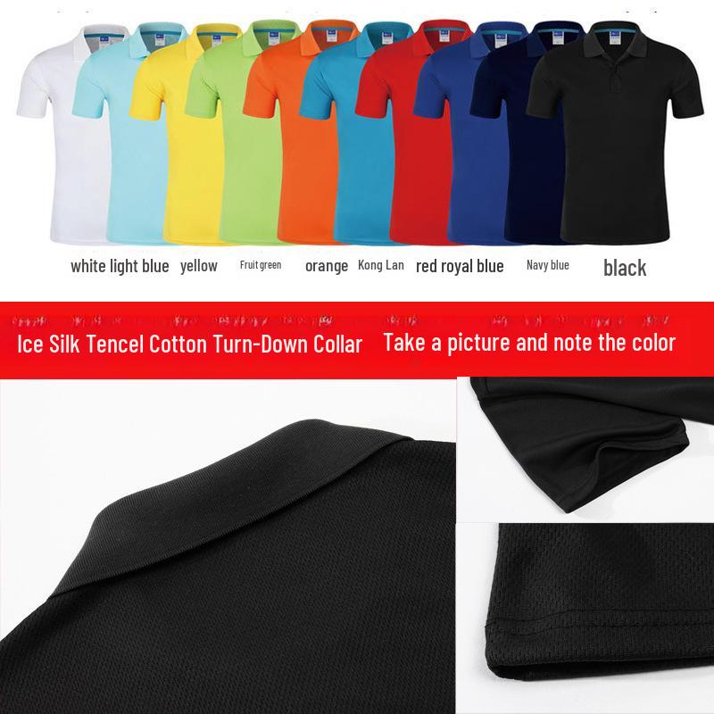 Custom Quick-Dry Round-Neck T-Shirts: Short-Sleeve Class Uniforms, Election Shirts, Summer Workwear, Cultural Shirts with Printed Logos