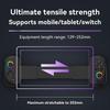 D8 Telescopic Bluetooth Gaming Handle with RGB Glow & Vibration