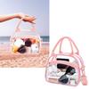 Waterproof Cosmetic Bag Clear Makeup Bag with Adjustable Straps Large Capacity Toiletry Bag Storage Bag Wash Bag