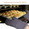 Oven Mitts and Pot Holders Set of 4, 500F Heat Resistant Oven Gloves with Silicone Non-Slip for Kitchens, Grilling