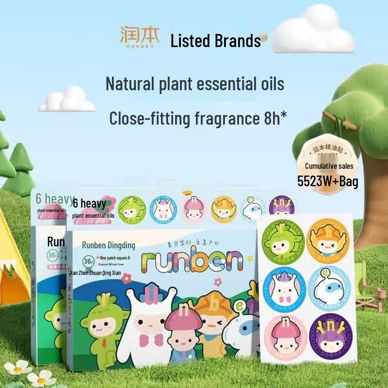 Runben Citronella Essential Oil Patches