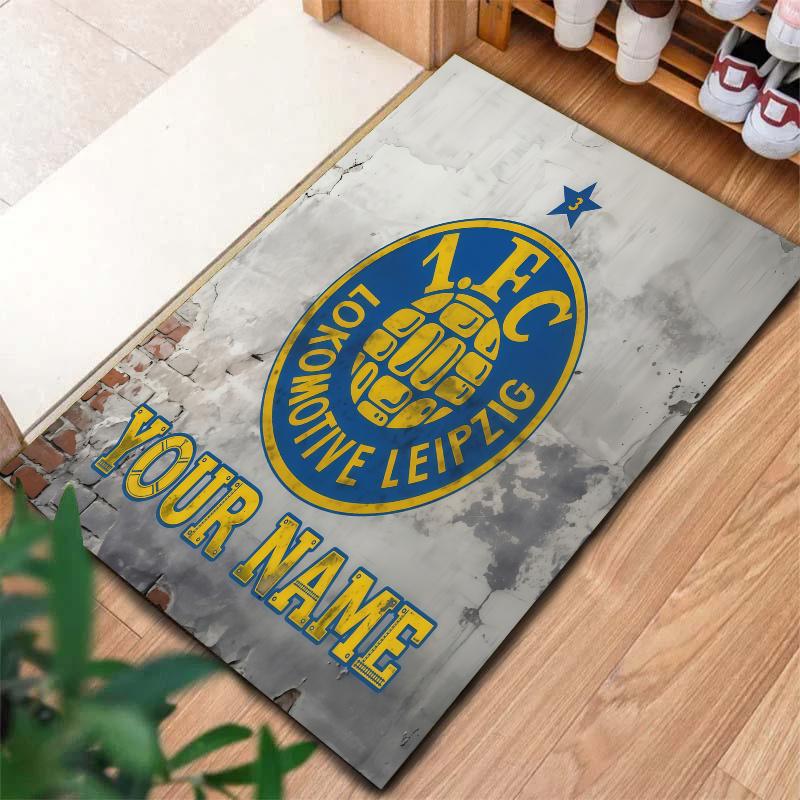 1 Fc Lokomotive Leipzig Custom Name Carpet Rug For Living Room Bedroom Home Sofa Decoration Kids Play Nonslip Floor Mat