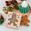 Gingerbread Man Christmas Gift Aroma Candle Gift Candle Fragrance Shape Wax Christmas Souvenir Fragrance