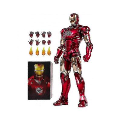7palcová akční figurka Iron Mana Mk3, luxusní malba, všechny klouby pohyblivé, sběratelská hračka