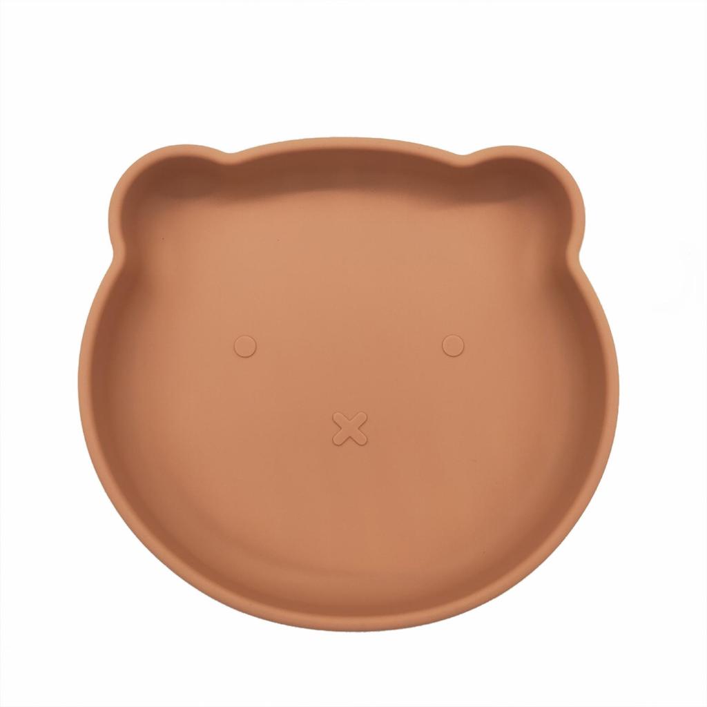 New Silicone Baby Plate Set - Anti-Fall Children's Feeding Tableware