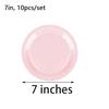 Pink Birthday Party Supplies: Disposable Plates, Cups, Napkins & Tablecloth