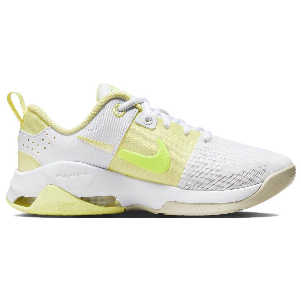 Nike Zoom Bella 6 Kényelmes Sokoldalú Csúszásmentes Tartós Alacsonyszárú Edzőcipő Unisex sneaker Fehér Sárga DR5720-105