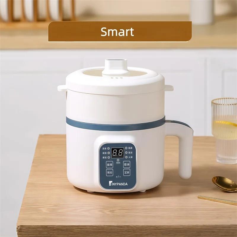 1.7L Mini Electric Rice Cooker Double Layer 220V Multi Cooker Non-Stick Smart Mechanical MultiCooker Steamed Rice Pot For Home