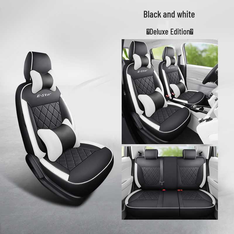 Benbenestar National Edition Full Coverage Colorful Car Seat Cushions and Covers