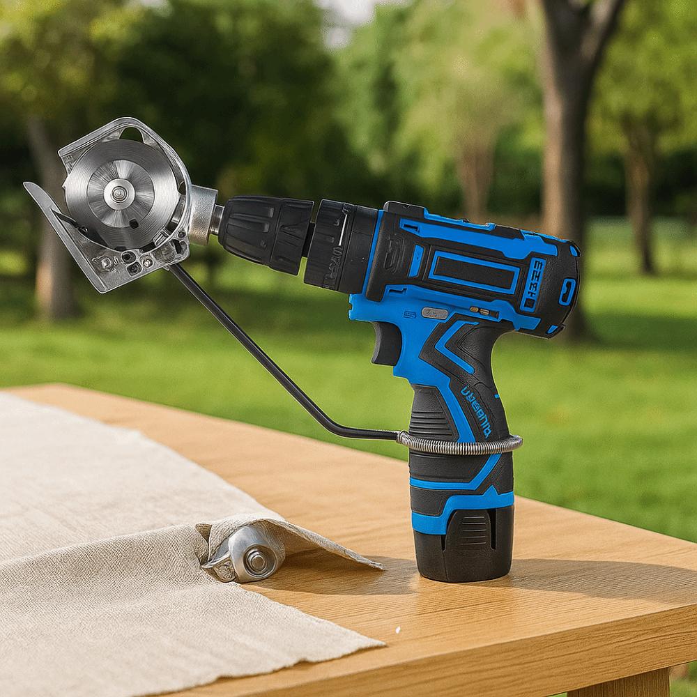 Handheld Impact Drill Cloth Cutter Parts Fabric Cutter Conversion Tool  Fabric Paper