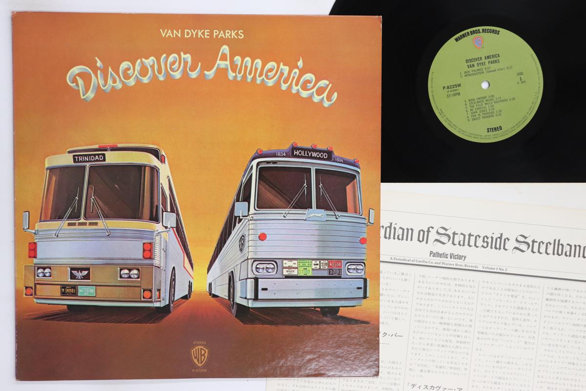 

LP Record VAN DYKE PARKS Discover America P8225W WARNER BROS 1972 Japan Rock Used
