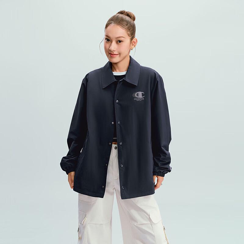Champion Retro Button-Down Lapel Coach Jacket
