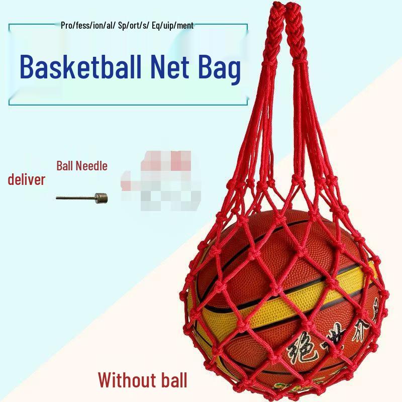 Portable Sports Equipment Bag - Large, Thickened Mesh for Football, Basketball, Volleyball